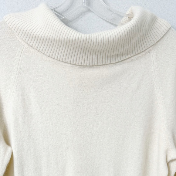 Valerie Steven’s Cashmere 2 Ply Cream Sweater Size XL - Picture 4 of 13